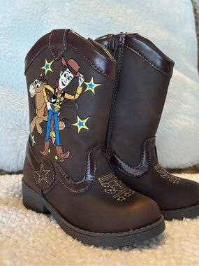 Toddler Toy Story Boots - Size 5T (never worn)